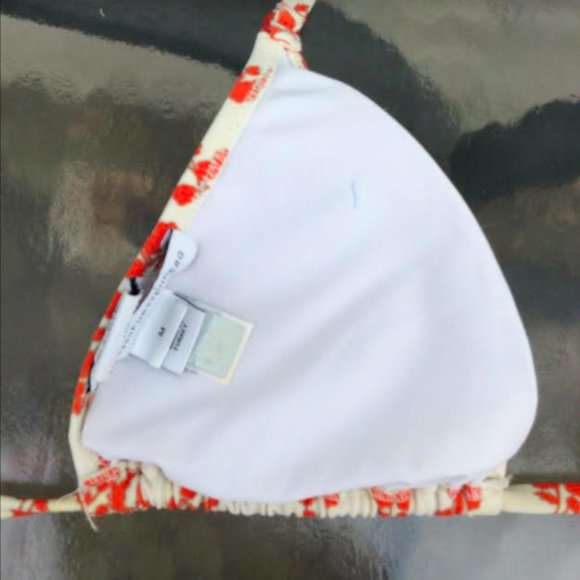 DVF Diane Von Furstenberg Kaylin Mini Halo Buds Bikini, Size M - Picture 5 of 7